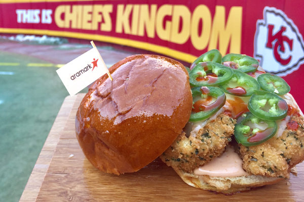 Kingdom inferno chicken sandwich