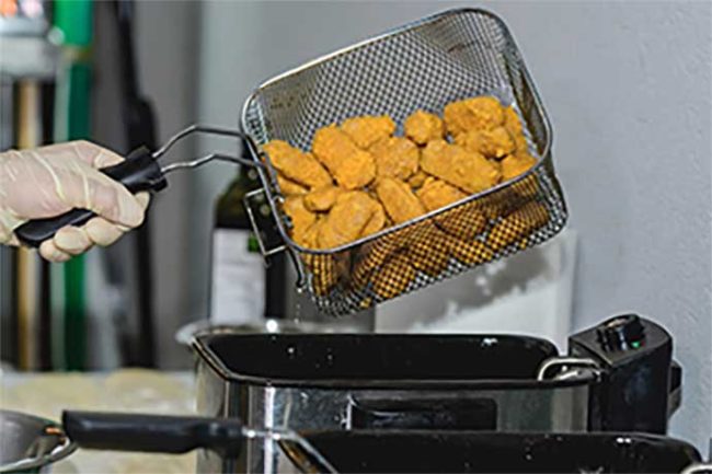 Alfred's FootTech plant-based nuggets removed from fryer