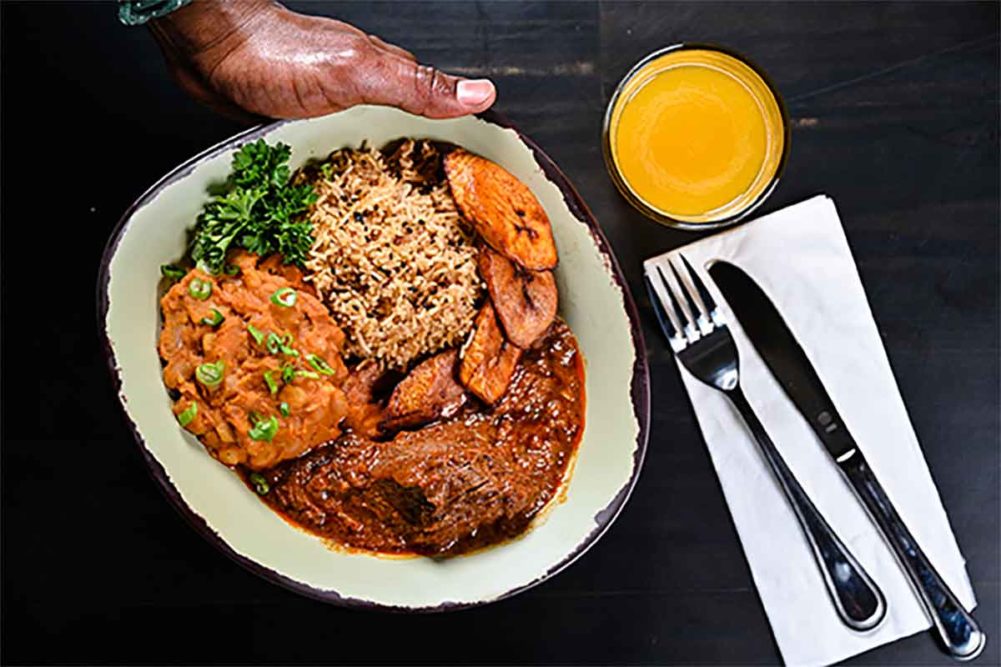 A plate of Nyumbani  from Baobab-Fare-