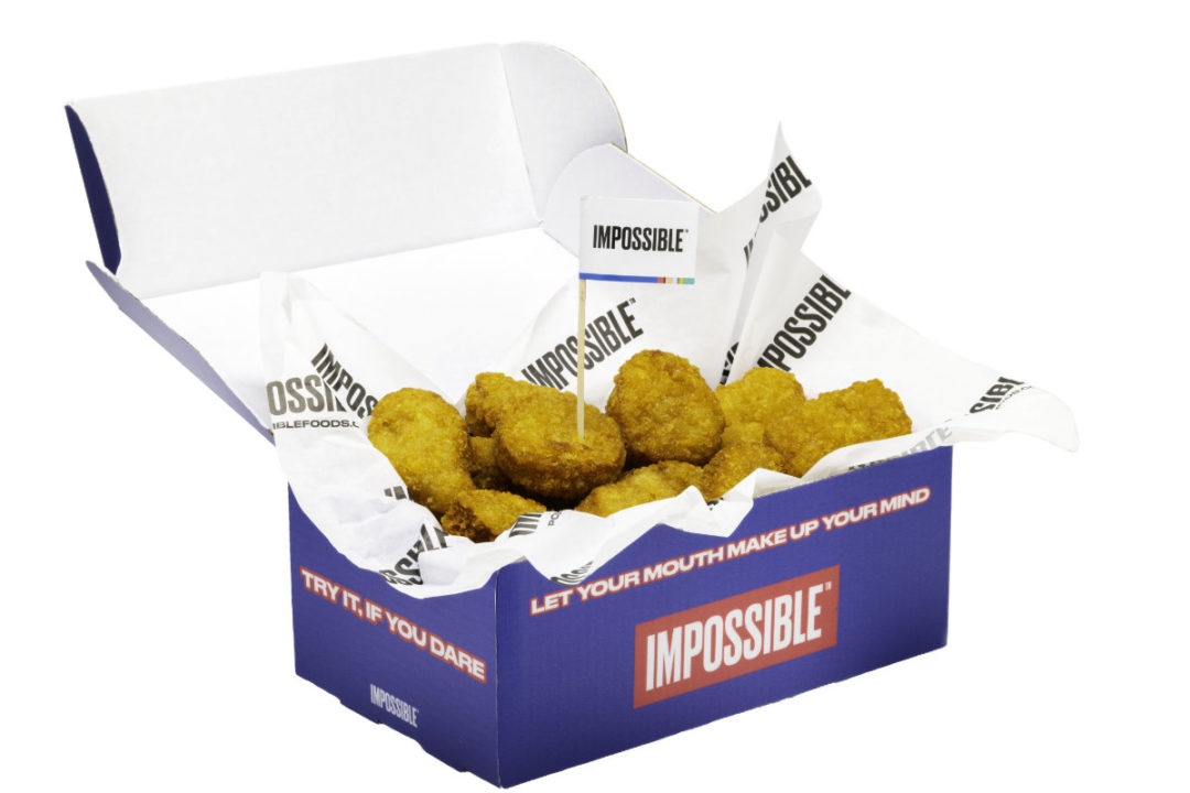 Impossible Foods nuggets box