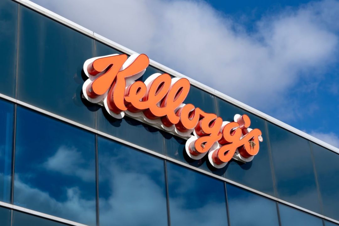 Kelloggs building sign
