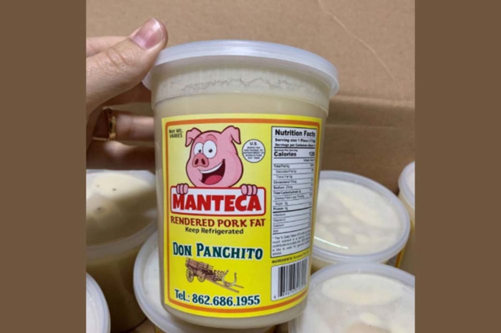Manteca Pork fat
