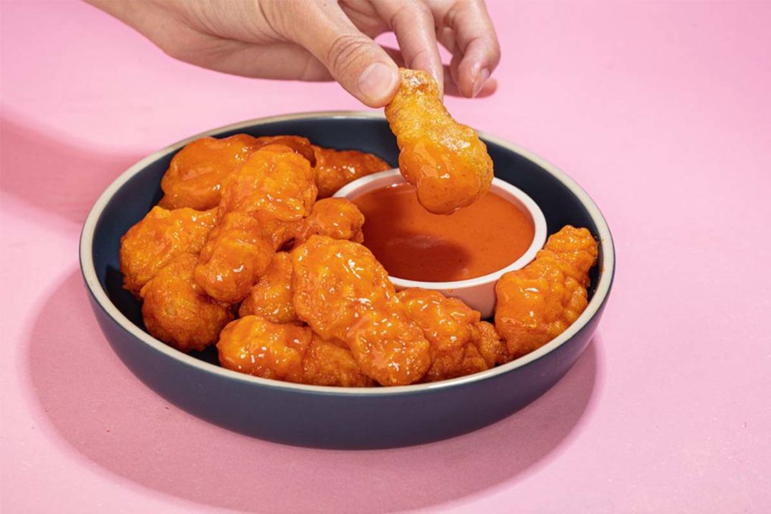 LikeWings in bowl with dipping sauce