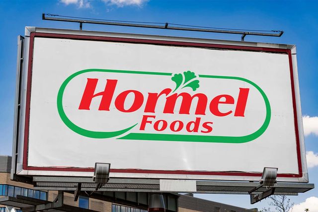 Hormel foods billboard lead