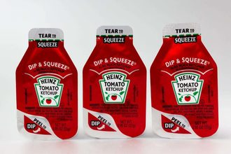Kraft Heinz squeezable ketchups