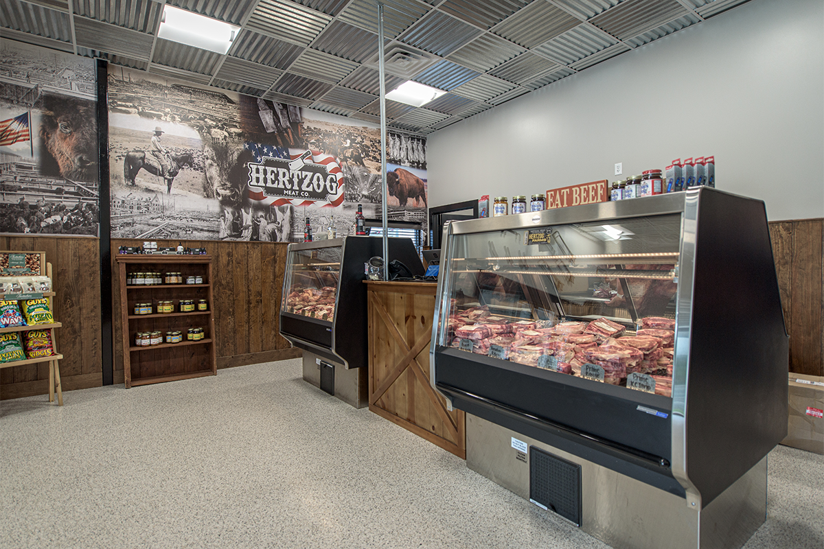 Hertzog Meat Co retail shop