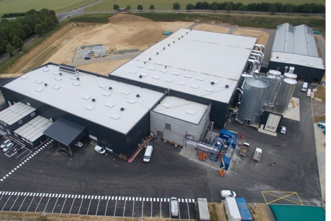 Innovafeed insect protein facility in Nesle France