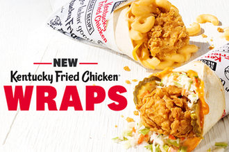 KFC fried chicken wraps