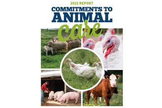 Perdue Farms' 2022 Commitments to Animal Care report cover