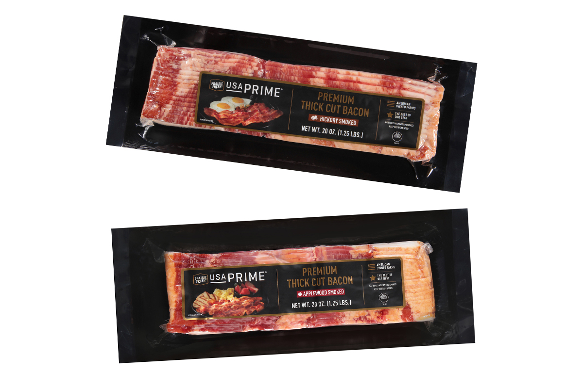 Packaged bacon
