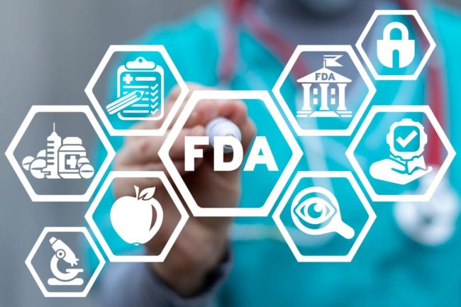 FDA with different animated items