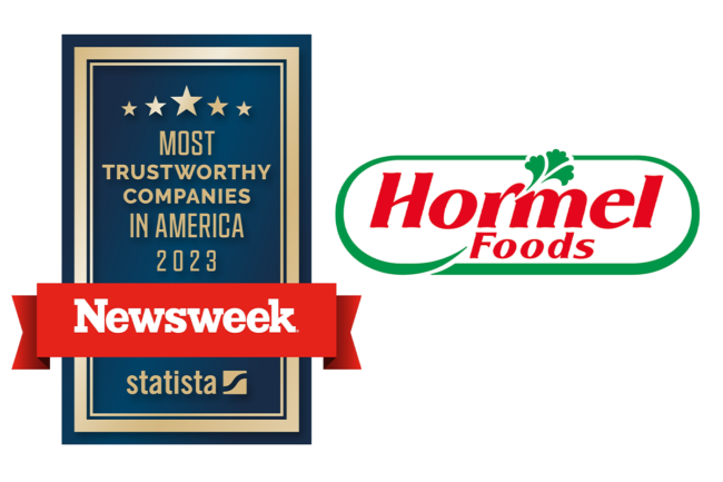 Hormel Foods named one of America's Most Trusted Companies
