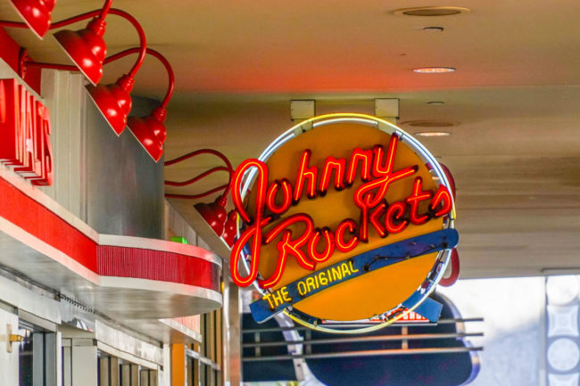 Johnny Rocket restaurant