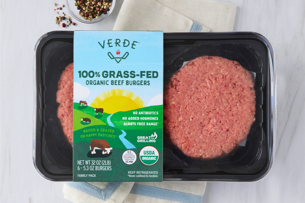 Verde Farms organic grass-fed beef