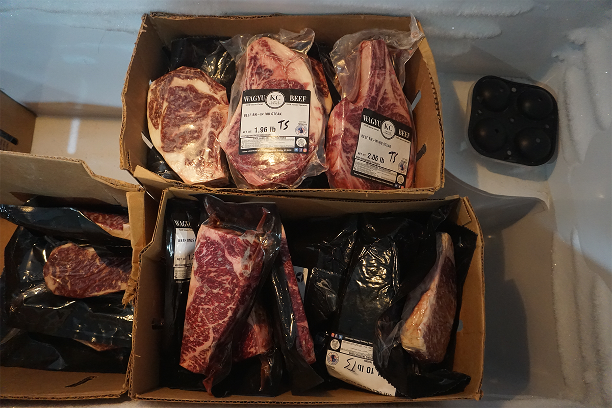 KC Cattle Co. wagyu products