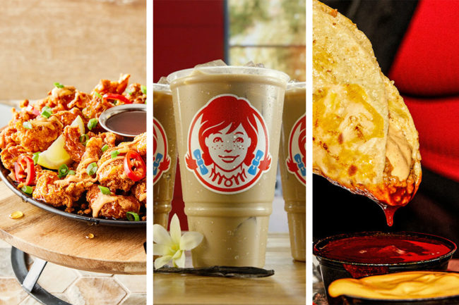 New products from Outback Steakhouse, Wendy's and Taco Bell