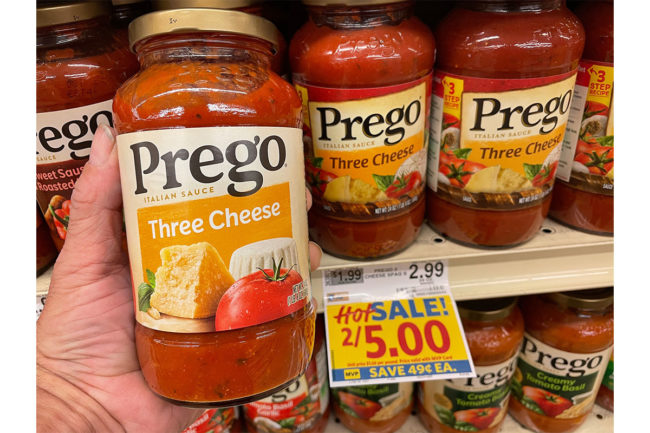 Campbell Soup Co.'s Prego sauce