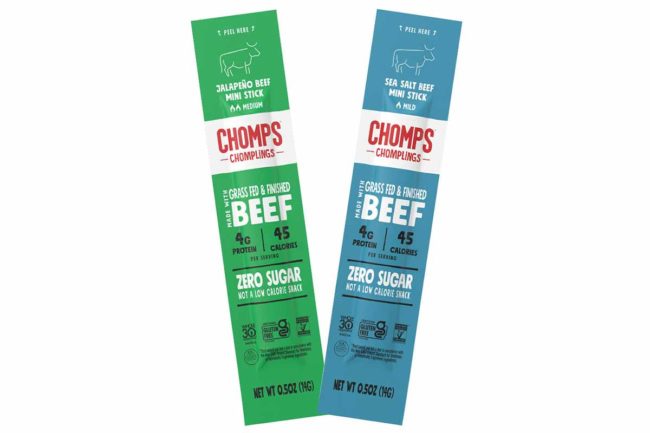 Chomps mini beef sticks