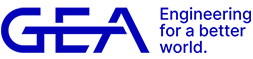 Gea logo w claim srgb vibrantblue 250px