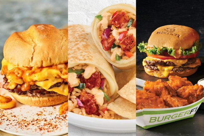 New items from Smashburger, Baja Fresh and BurgerFi