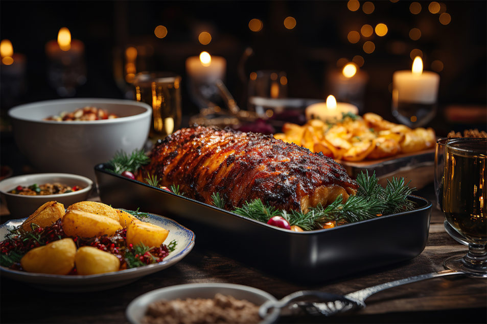 Giderek artan sayıda Birleşik Krallık tüketicisi tatil yemeklerinde hindi yerine domuz eti tercih ediyor