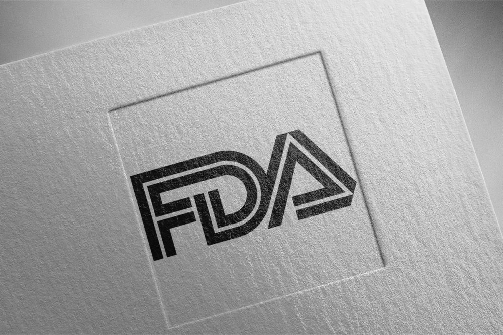 FDA logo on paper