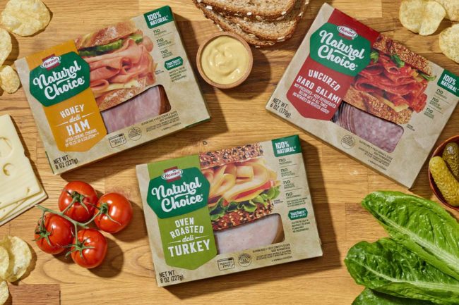 Hormel Foods' Natural Choice packaging