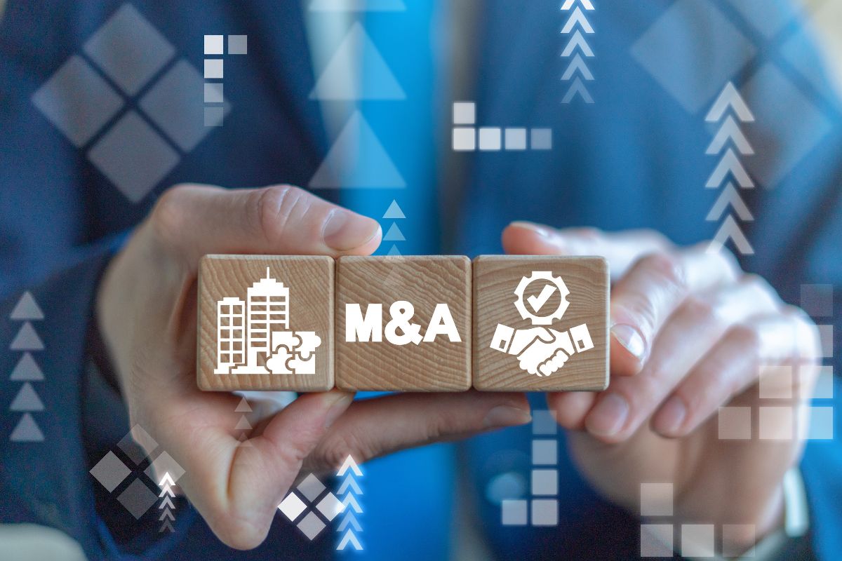 mergers and acquisitions graphic