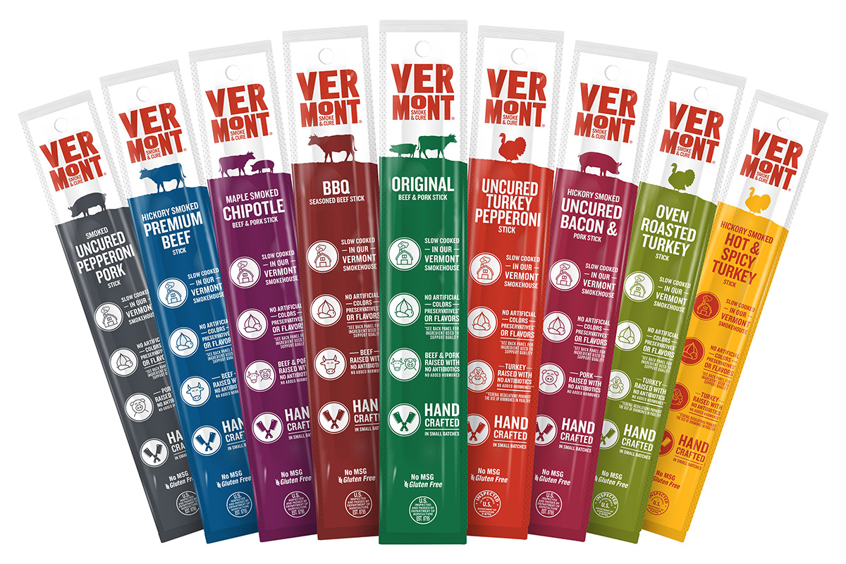 Vermont Smoke & Cure 1-oz meat sticks