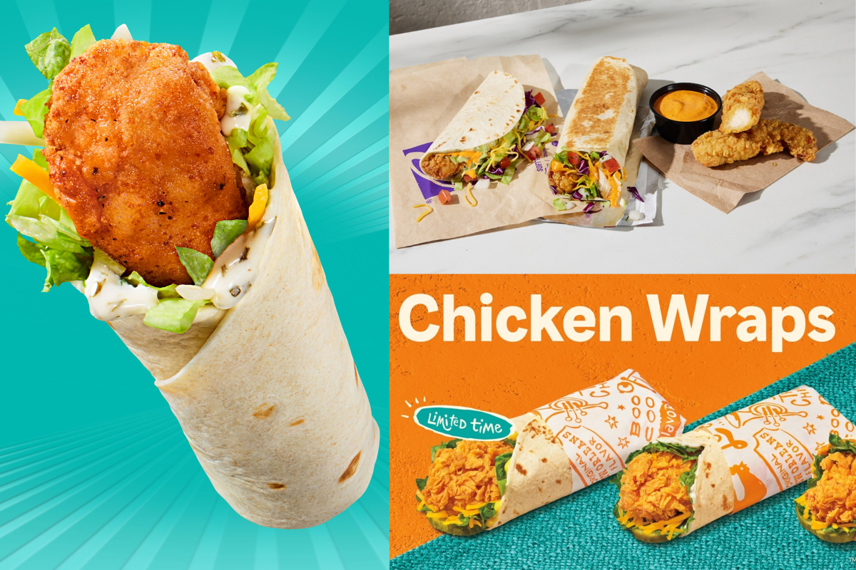 New chicken items from McDonald's, Taco Bell and Popeyes