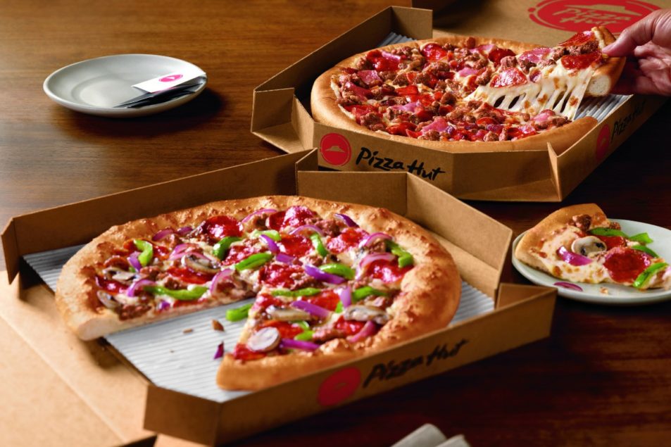 Pizza Hut makes its Super Bowl debut.