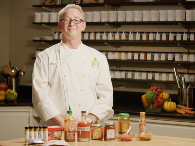 Dax Schaefer, corporate chef with Asenzya