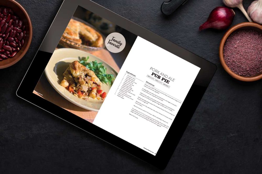 Coleman Natural Foods has launched a digital cookbook.