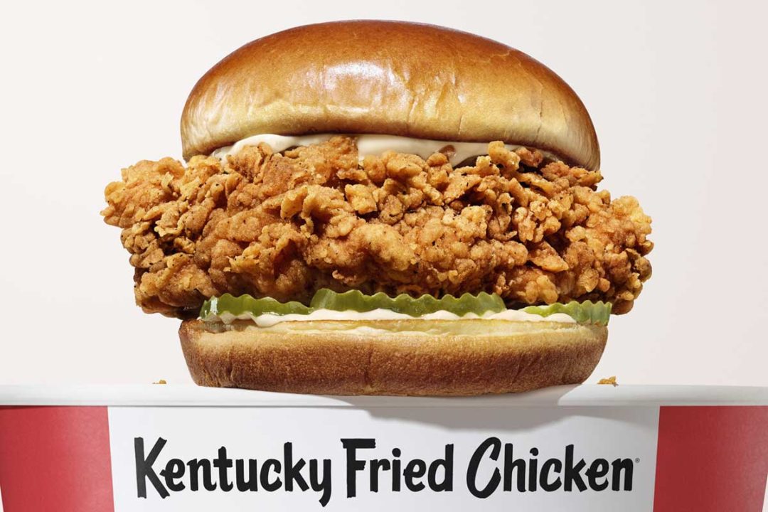 KFC is rolling out its new chicken sandwich.