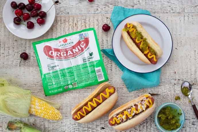 Applegate uncured turkey hotdogs