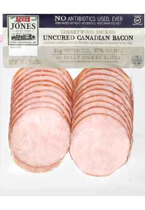 Jones Dairy Farms Canadian bacon