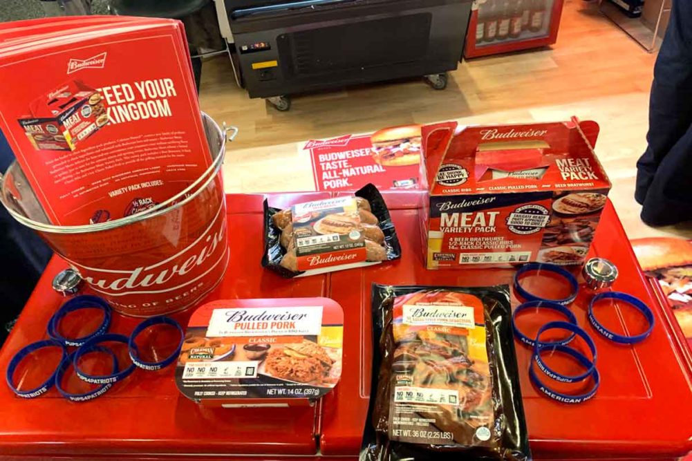 Coleman Natural Foods unveiled the company's partnership with Budweiser Beer during the 2019 Meat Conference in Dallas.
