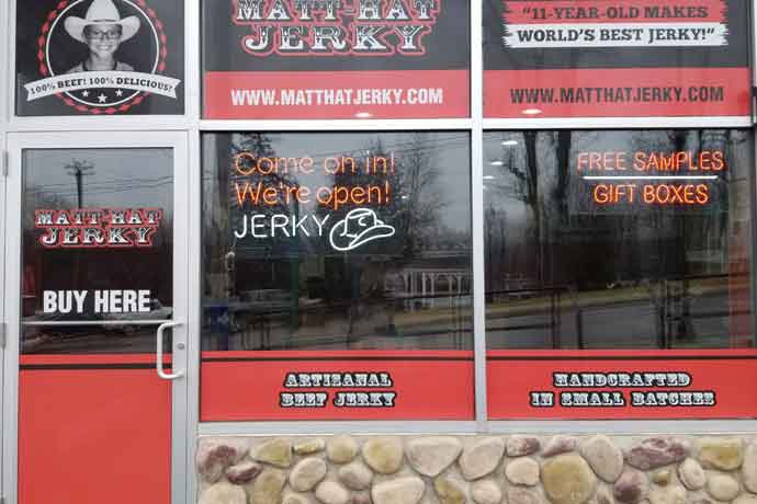 Matt-Hat Jerky store