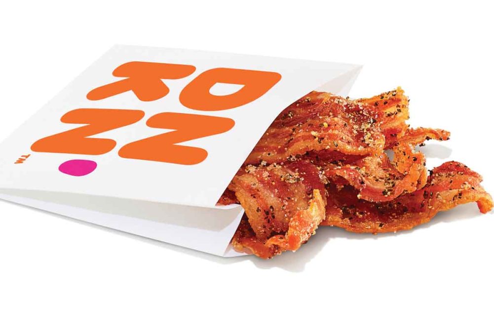 Dunkin Donuts snack bacon