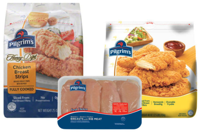 Pilgrim’s Pride chicken products