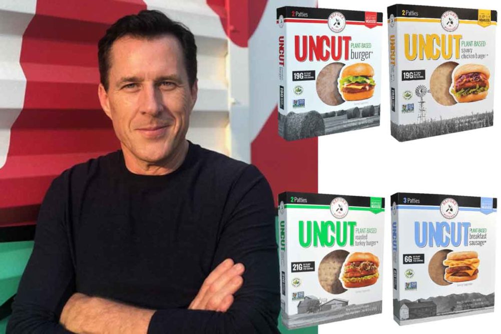 Danny O'Malley, president and founder of Before the Butcher, maker of Uncut plant-based product line