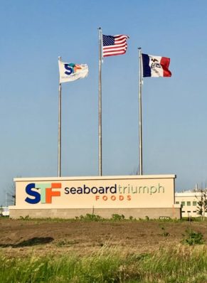 Seaboard Triumph Foods exterior sign