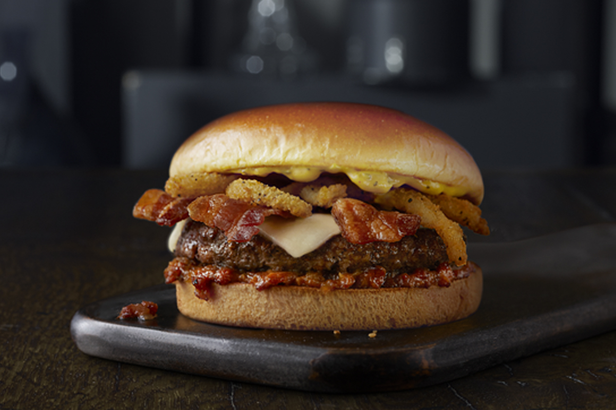 Single bacon burger mcdonalds