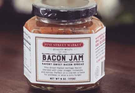 Chop Shop bacon jam is hand-crafted in small batches.