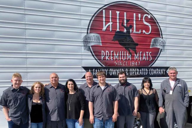 Hill's Meat Co. family photo