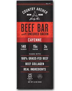 Country Archer brand meat snack