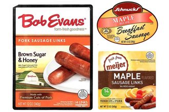 bob evans farm sausage labels