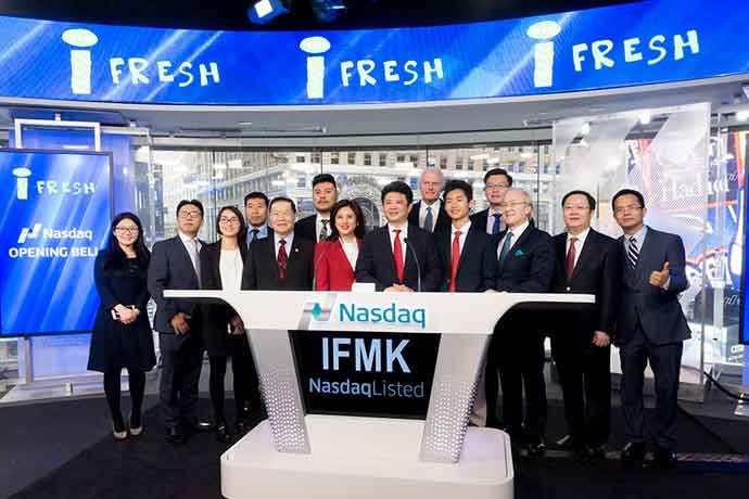 iFresh became the first public-listed Chinese/Asian supermarket chain in the United States