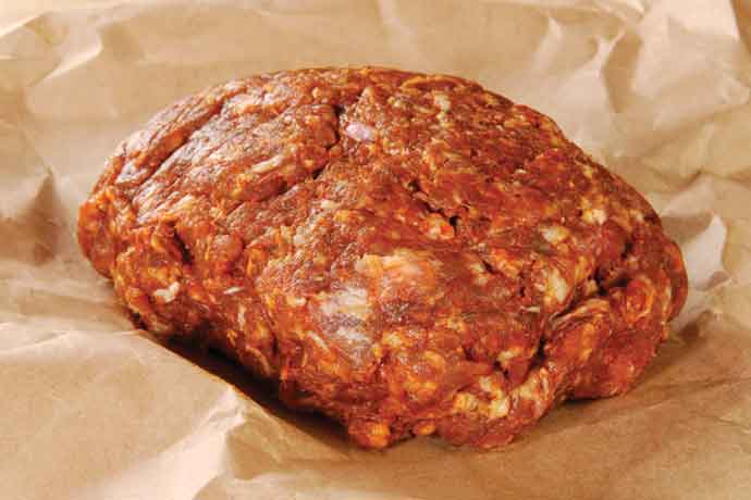 Vinegar is the key curing agent in fresh chorizo.