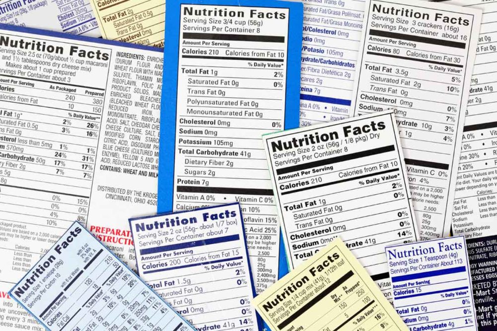 The FDA will work with food manufacturers for a six-month period to meet new labeling requirements.